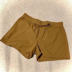BR mustard shorts